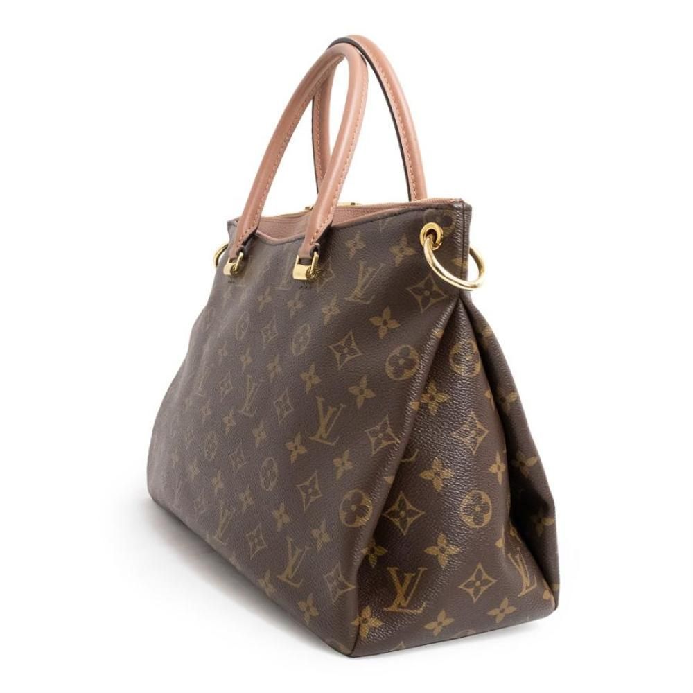 Louis Vuitton Monogram Bois de Rose Brown Pallas Shoulder Bag - Picture 5 of 10
